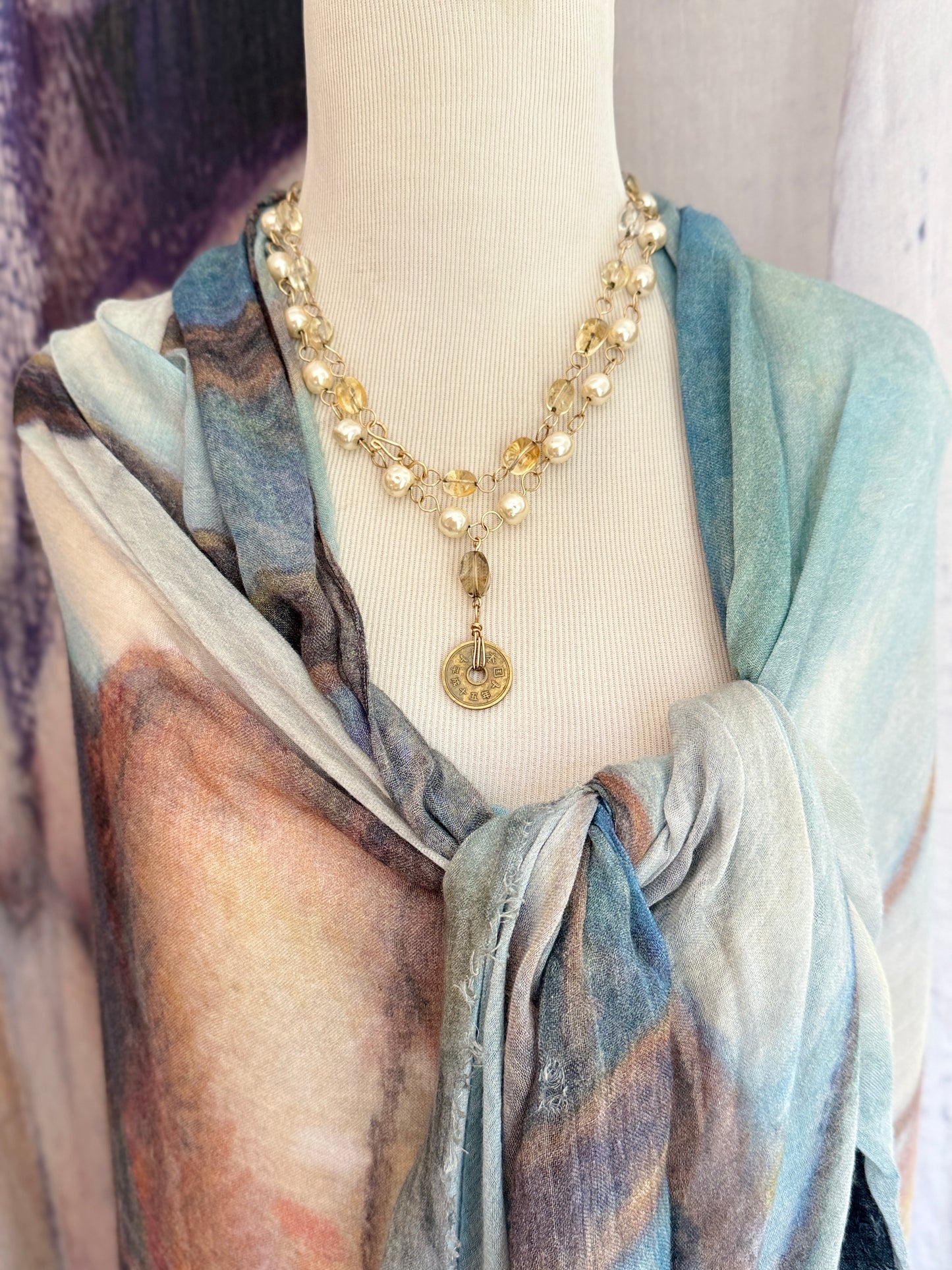 Lucky Pearl Necklace